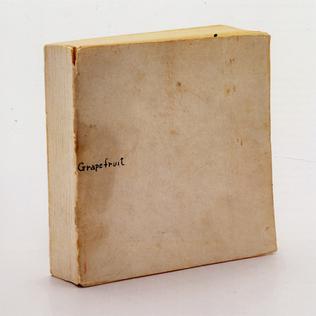 <i>Grapefruit</i> (book) 1964 artists book by Yoko Ono