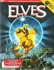 <i>Elves</i> (Mayfair Games) 1983 role-playing game supplement