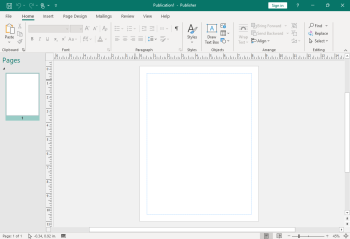 microsoft publisher 2016