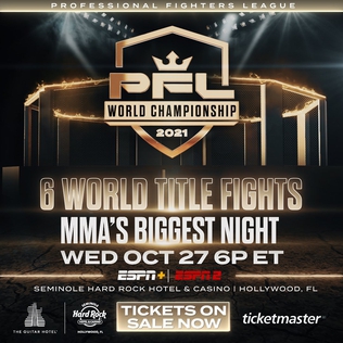 <span class="mw-page-title-main">PFL 10 (2021 season)</span> Professional Fighters League MMA event in 2021