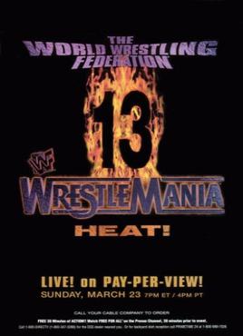 wrestlemania 13 logo