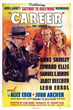 <i>Career</i> (1939 film) 1939 American film directed by Leigh Jason