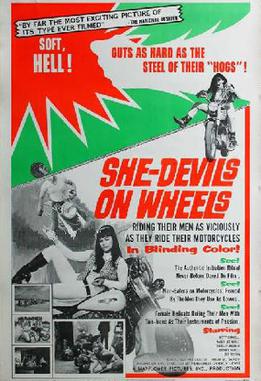 <i>She-Devils on Wheels</i> 1968 film by Herschell Gordon Lewis