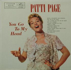 <i>You Go to My Head</i> (album) 1956 studio album by Patti Page