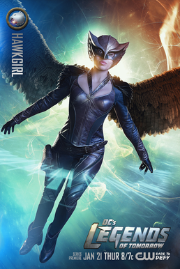 Ciara Renée as Kendra Saunders / Hawkgirl in the television series DC's Legends of Tomorrow.
