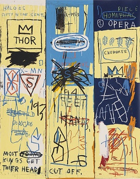 <i>Charles the First</i> (Basquiat) 1982 painting by Jean-Michel Basquiat