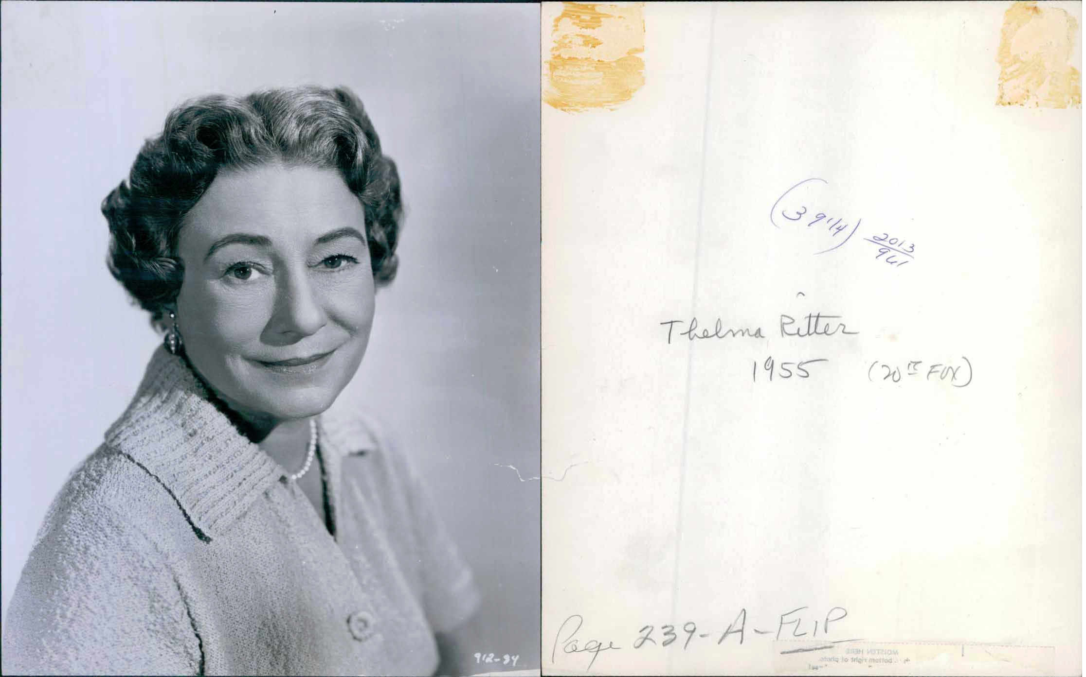 Thelma Ritter - Wikipedia