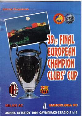 1994 UEFA Champions League Final 