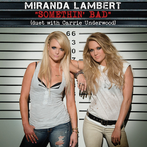 carrie underwood - Survivor » Carrie Underwood | STORYTELLER [Ganadora: Church Bells] - Página 4 A_single_cover_for_the_song_somethin'_bad_by_Miranda_Lambert