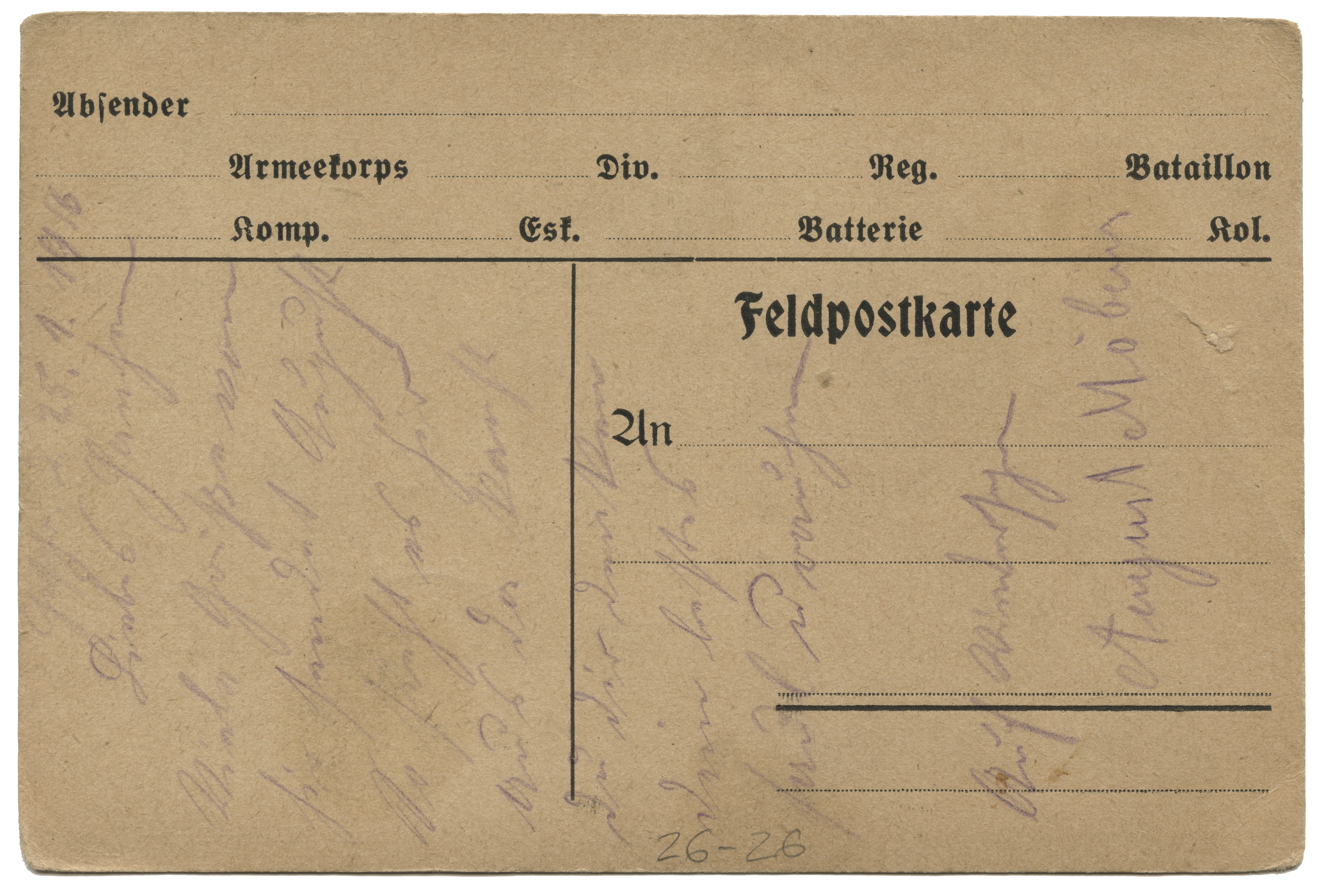 File:Bauernstube in Flandern.WWI postcard art.Wittig collection Throughout Back Of Postcard Template Photoshop