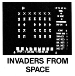 <i>Invaders from Space</i> (video game) 1980 video game