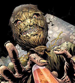 Scarecrow on the cover of Batman: The Dark Knight (vol. 2) #12 (October 2012). Art by David Finch, Richard Friend, and Sonia Oback