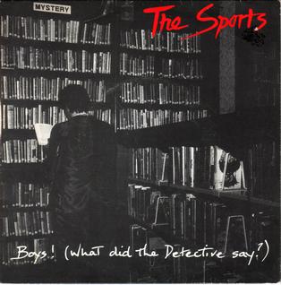 Boys! (What Did the Detective Say?) 1978 single by The Sports