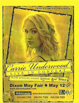 <span class="mw-page-title-main">Carrie Underwood: Live in Concert</span> 2006 concert tour by Carrie Underwood