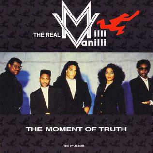 <i>The Moment of Truth</i> (The Real Milli Vanilli album) 1991 studio album