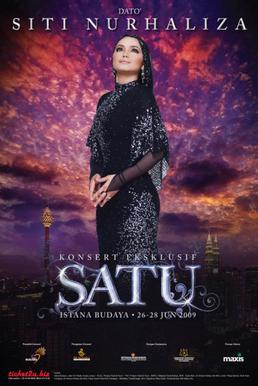 <span class="mw-page-title-main">Satu (Siti Nurhaliza concert)</span> 2009 concert tour by Siti Nurhaliza