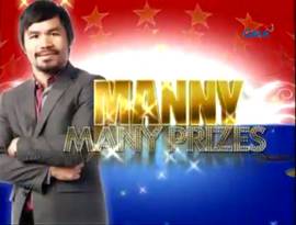 <i>Manny Many Prizes</i> Philippine television game show