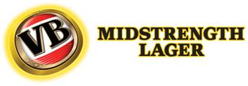 The VB Midstrength Lager promotional logo. Victoria Bitter midstrength (logo).jpg