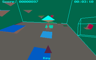 Alpha Waves (1990) was an early 3D platform game.