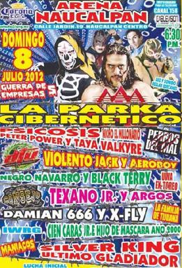 <span class="mw-page-title-main">Guerra de Empresas (2012)</span> 2012 International Wrestling Revolution Group event