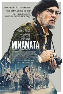 Великий постер. Minamata (2020) Johnny Depp.