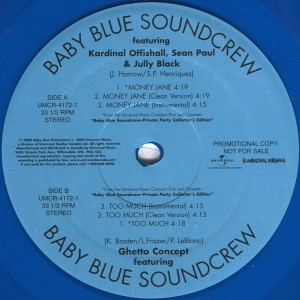 Money Jane 2000 single by Baby Blue Soundcrew featuring Kardinal Offishall, Sean Paul, and Jully Black