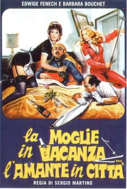 <i>La moglie in vacanza... lamante in città</i> 1980 film by Sergio Martino