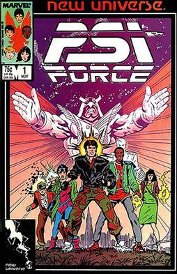 <i>Psi-Force</i> Comic book series