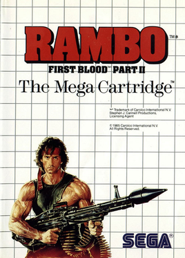 Rambo: First Blood Part II (Master System video game ...