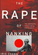 <i>The Rape of Nanking</i> (book) book