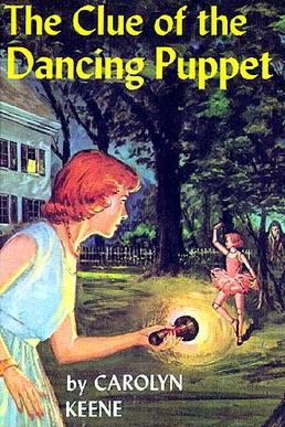 <i>The Clue of the Dancing Puppet</i> Book by Harriet Adams under the pseudonym Carolyn Keene