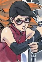 <span class="mw-page-title-main">Sarada Uchiha</span> Fictional character from Boruto