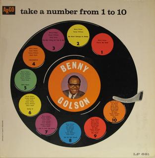 <i>Take a Number from 1 to 10</i> 1961 studio album by Benny Golson
