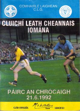 File:1992 All-Ireland Senior Hurling Championship Semi-final programme.jpg