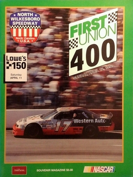 <span class="mw-page-title-main">1992 First Union 400</span> Seventh race of the 1992 NASCAR Winston Cup Series