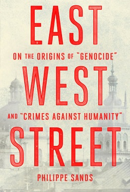 <i>East West Street</i> 2016 book by Philippe Sands