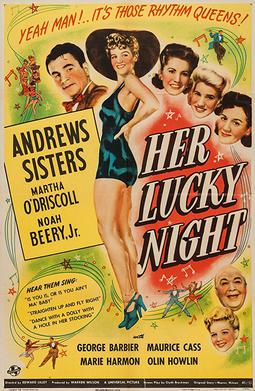 <i>Her Lucky Night</i> 1945 film by Edward Lilley