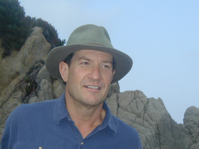 Jeffrey Kegler, with hat