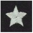 Blue "Star" proficiency badge was introduced to indicate a "1st Class Pass" (80-89%) in the Master test. Stars were worn on both sleeves and above the rank badge if present. Red and Gold stars were also awarded to indicate 5 Master Test Passes (90-100%). Stars were only worn below Red and Gold Spitfires.