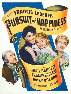 <i>The Pursuit of Happiness</i> (1934 film) 1934 American comedy film directed by Alexander Hall