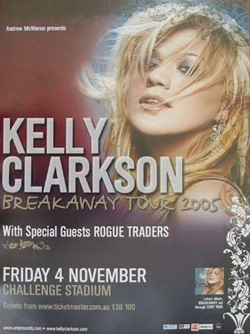 <span class="mw-page-title-main">The Breakaway Tour</span> 2005–06 concert tour by Kelly Clarkson