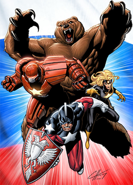 <span class="mw-page-title-main">Winter Guard</span> Fictional comic book group
