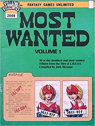 <i>Most Wanted, Volume 1</i> Tabletop role-playing game supplement