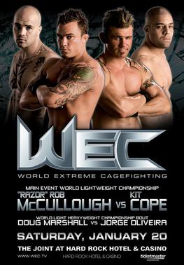 <span class="mw-page-title-main">WEC 25</span> WEC MMA event in 2007