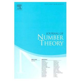 <i>Journal of Number Theory</i> Academic journal