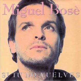 <span class="mw-page-title-main">Si Tú No Vuelves</span> 1993 single by Miguel Bosé