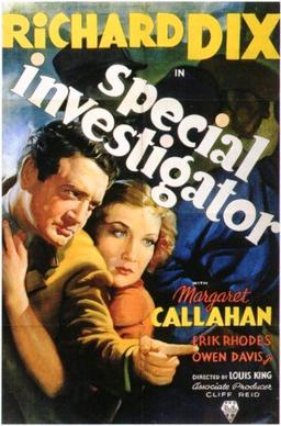 <i>Special Investigator</i> (film) 1936 film by Louis King