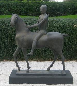 File:The Pilgrim (Il pellegrino), bronze sculpture by Marino Marini, 1939, Museum of Fine Arts, Houston.JPG