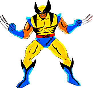 Wolverine from the X-Men animated series from 1992 to 1997.