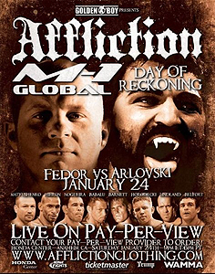 <span class="mw-page-title-main">Affliction: Day of Reckoning</span> Affliction Entertainment MMA event in 2009